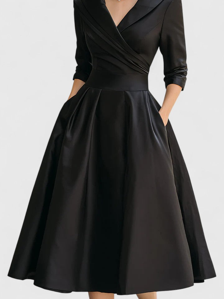 Zyrah™ | Elegant Midi Dress