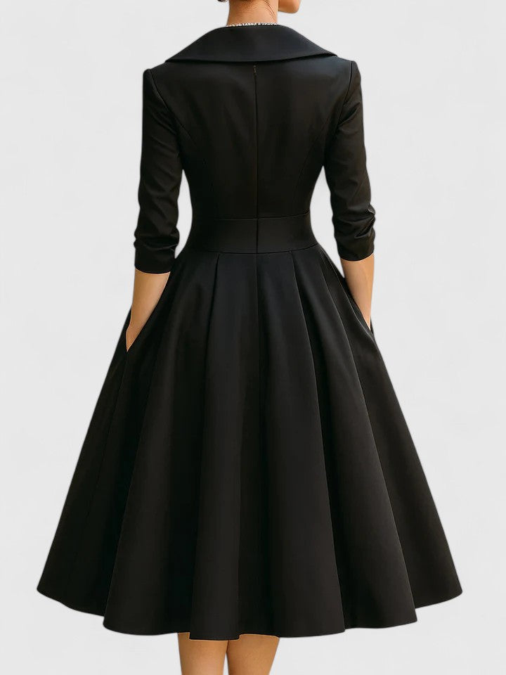 Zyrah™ | Elegant Midi Dress
