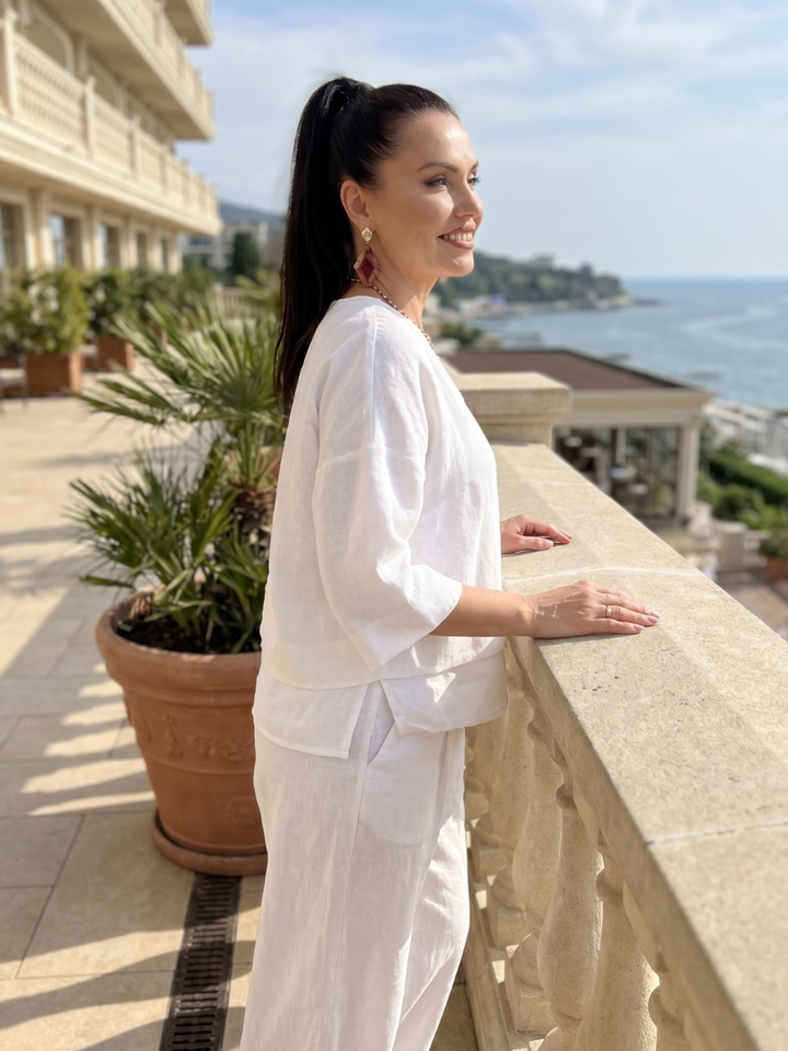 River | Layered Top Wide Leg Set