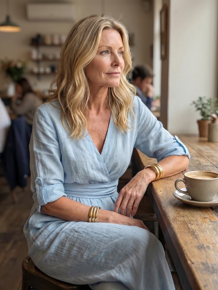 Wanda | Cross Front Wide Leg Jumpsuit