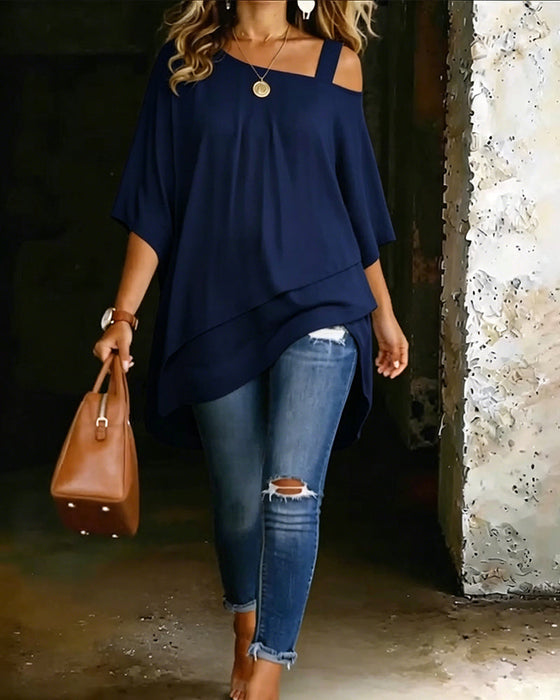 Amiyah™ Asymmetric Blouse