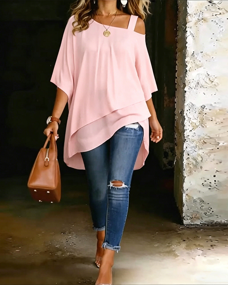 Amiyah™ Asymmetric Blouse