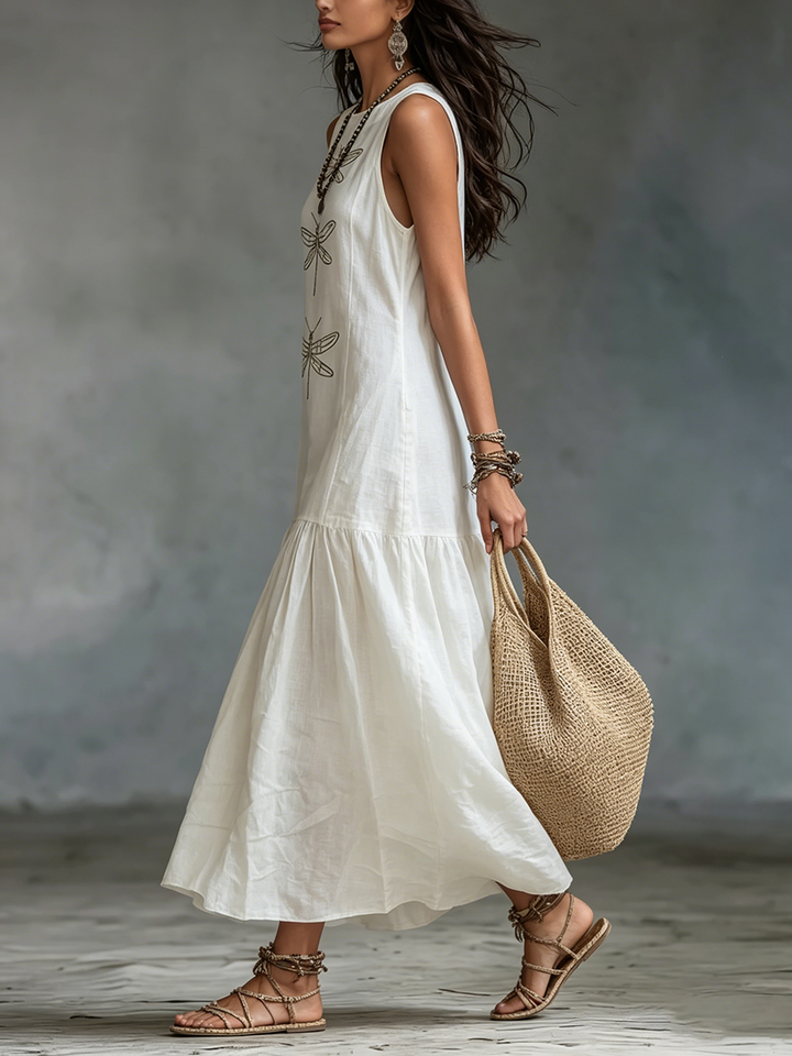 Geneva - Sleeveless Maxi Dress