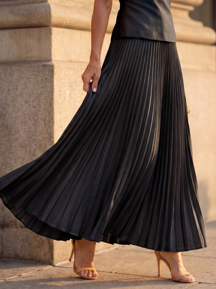 Rhodes | Structured Bodice Pleated Skirt Set