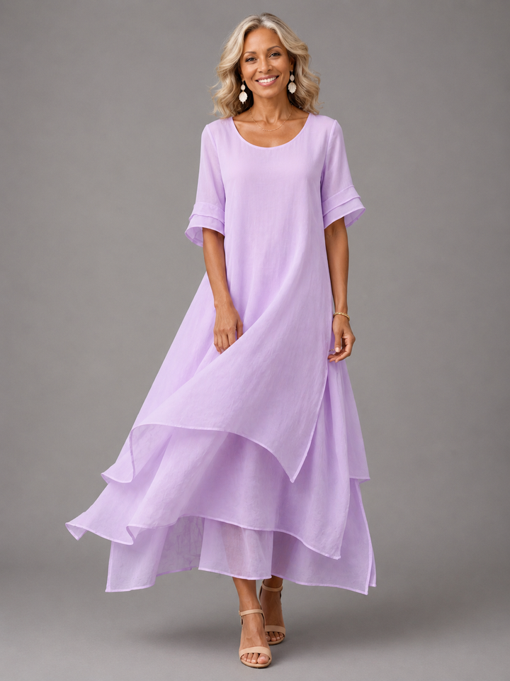 Liora™ | Flowing Grace Maxi Dress