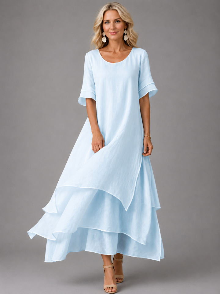 Liora™ | Flowing Grace Maxi Dress