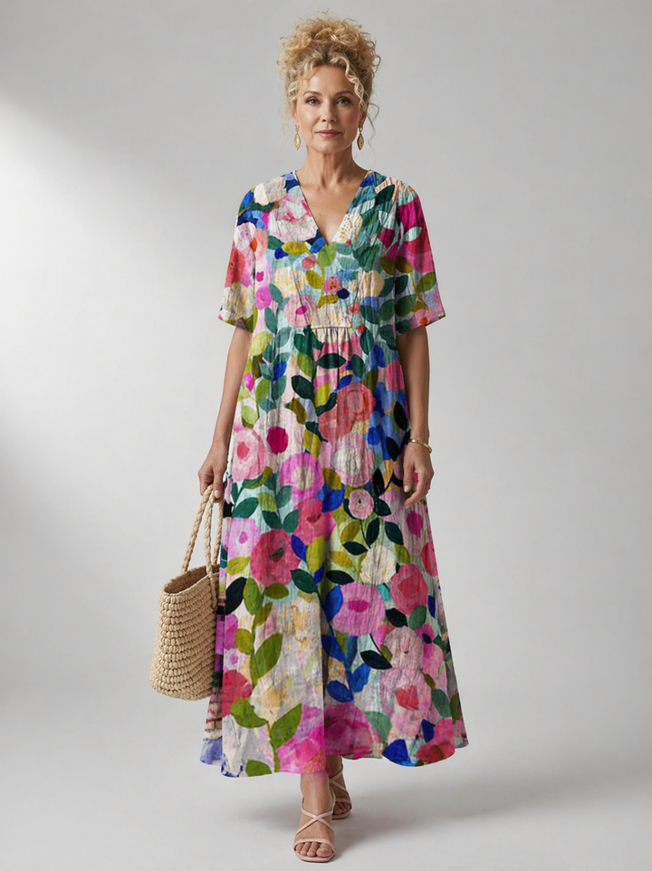 Bente - Vintage Flower Dress