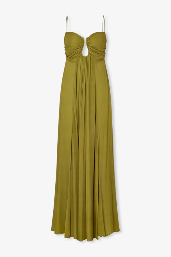 Taylor | Stylish Green Guest Dress