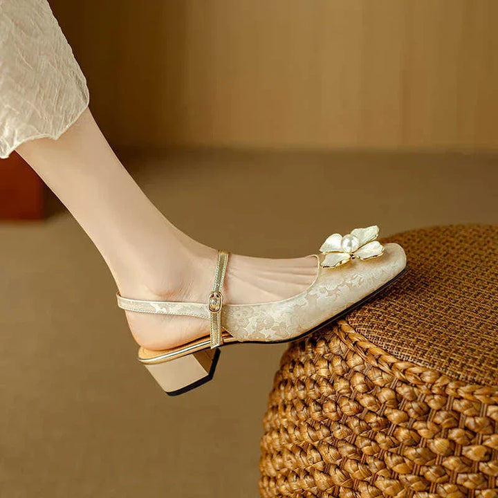 Eloise Elegant Slingback Pumps