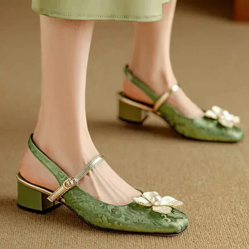 Eloise Elegant Slingback Pumps