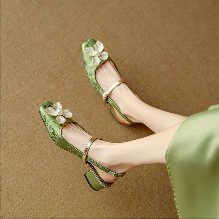 Eloise Elegant Slingback Pumps