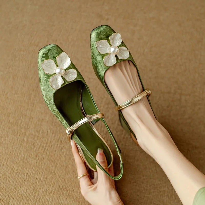 Eloise Elegant Slingback Pumps