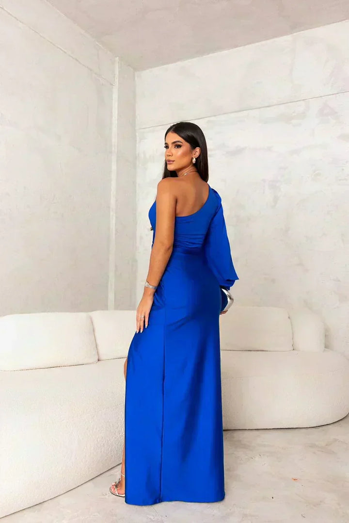 Riley | One-Shoulder Evening Maxi Dress