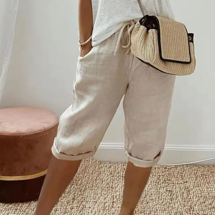 The Katriona Tie-Waist Shorts