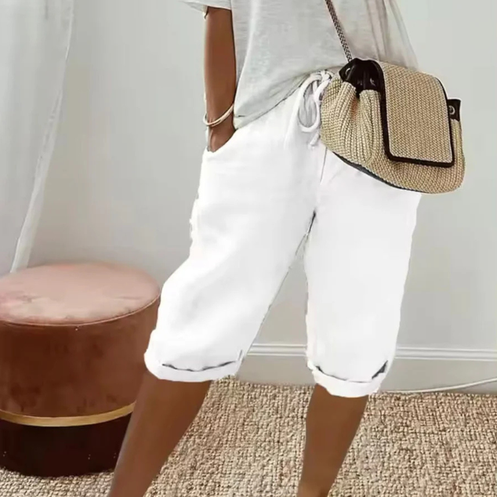 The Katriona Tie-Waist Shorts