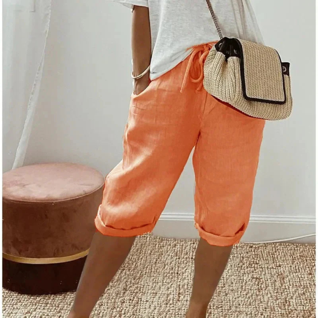 The Katriona Tie-Waist Shorts