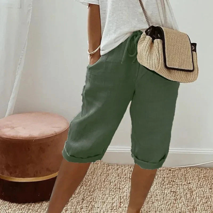 The Katriona Tie-Waist Shorts