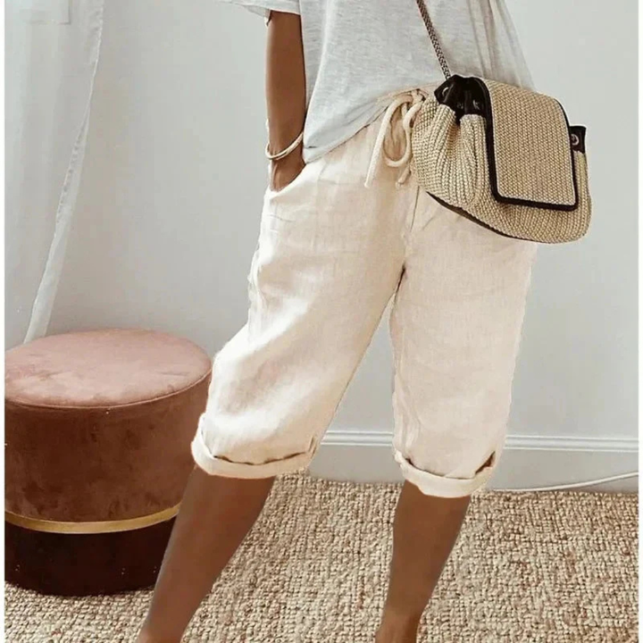 The Katriona Tie-Waist Shorts