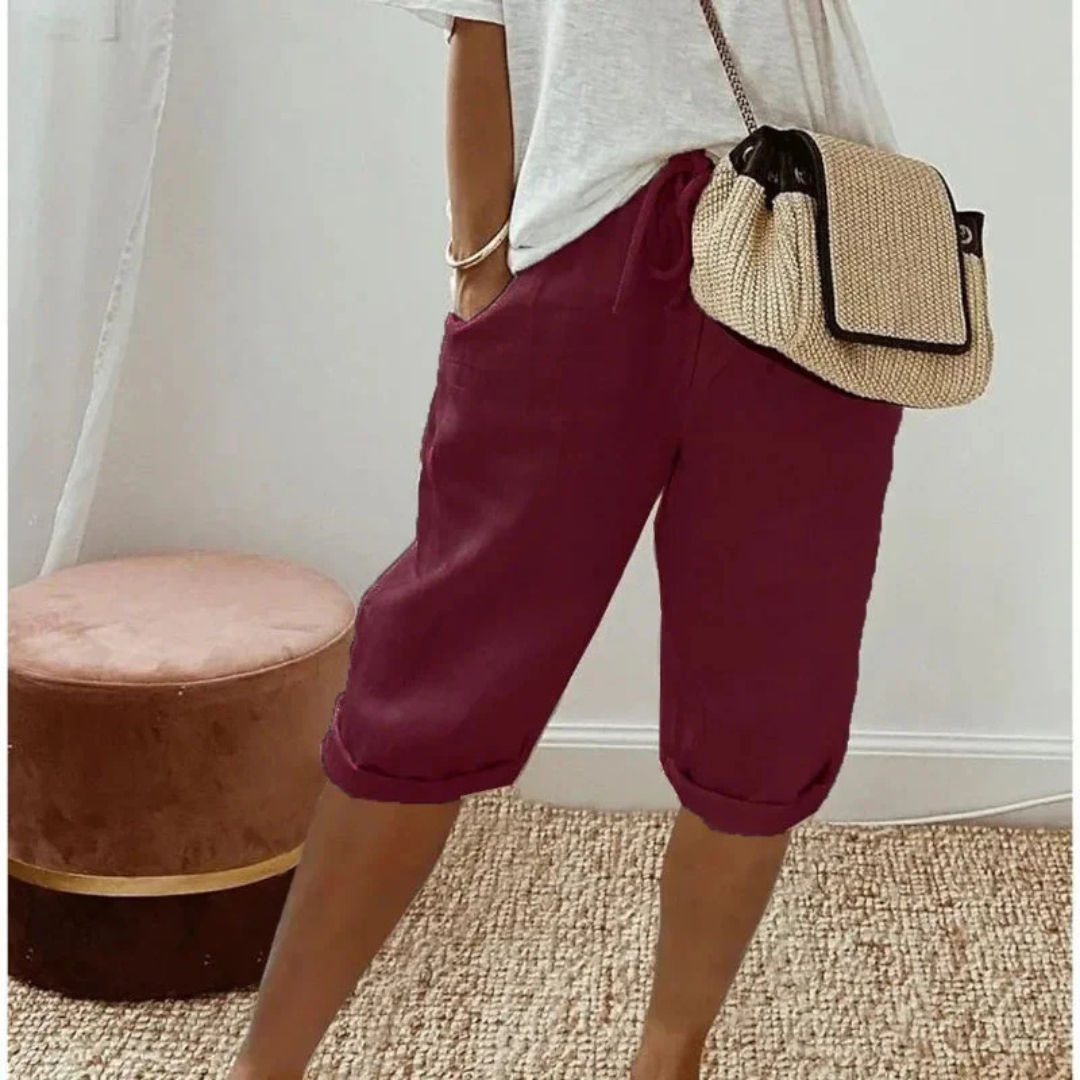 The Katriona Tie-Waist Shorts
