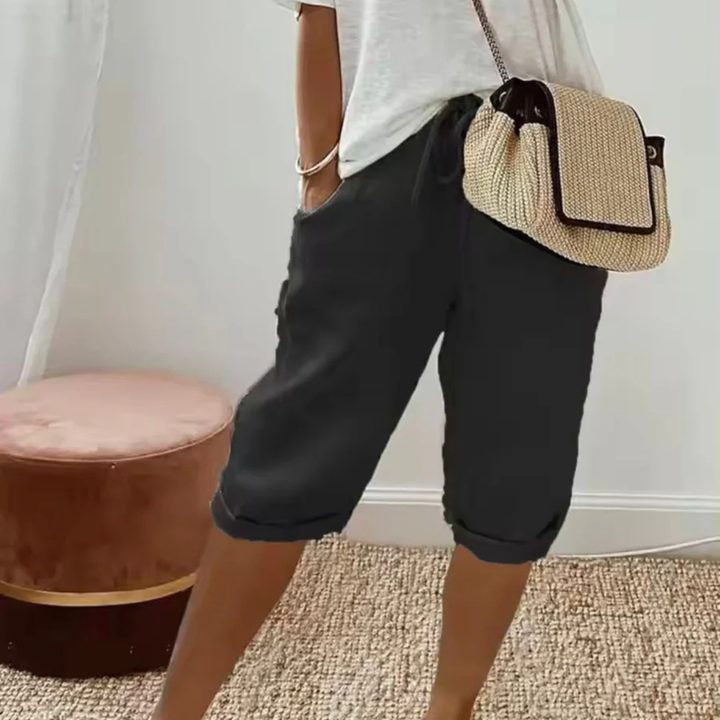 The Katriona Tie-Waist Shorts