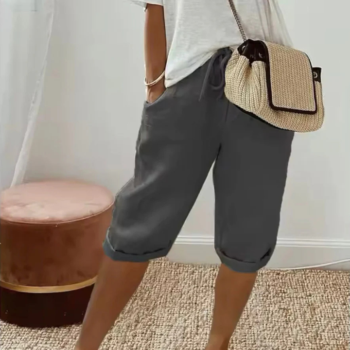 The Katriona Tie-Waist Shorts