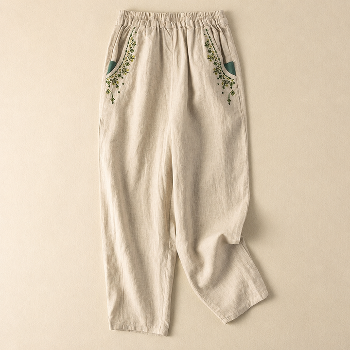 The Giovanna Embroidered Trousers