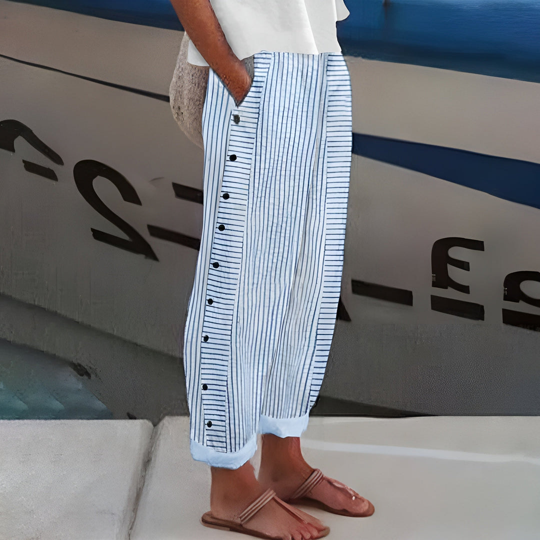 The Isaura Button Trousers