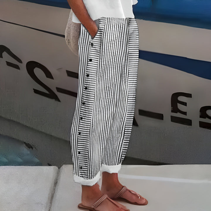 The Isaura Button Trousers