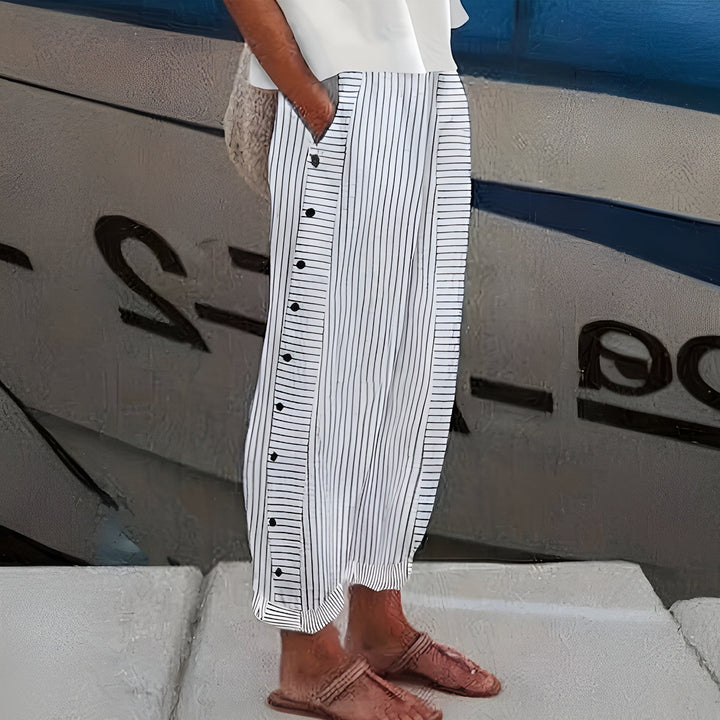 The Isaura Button Trousers
