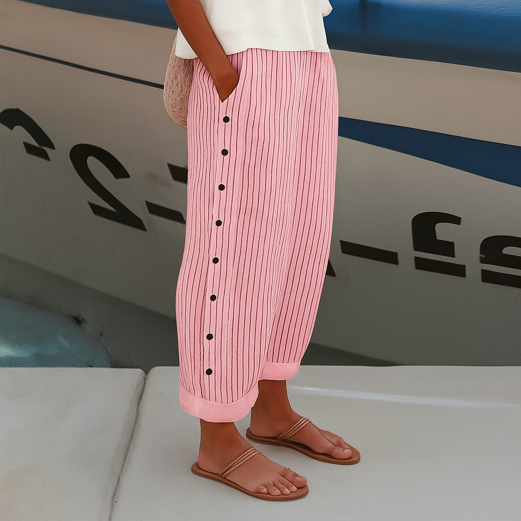 The Isaura Button Trousers