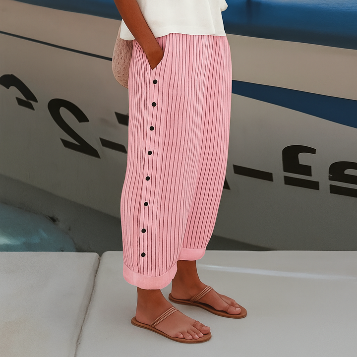 The Isaura Button Trousers