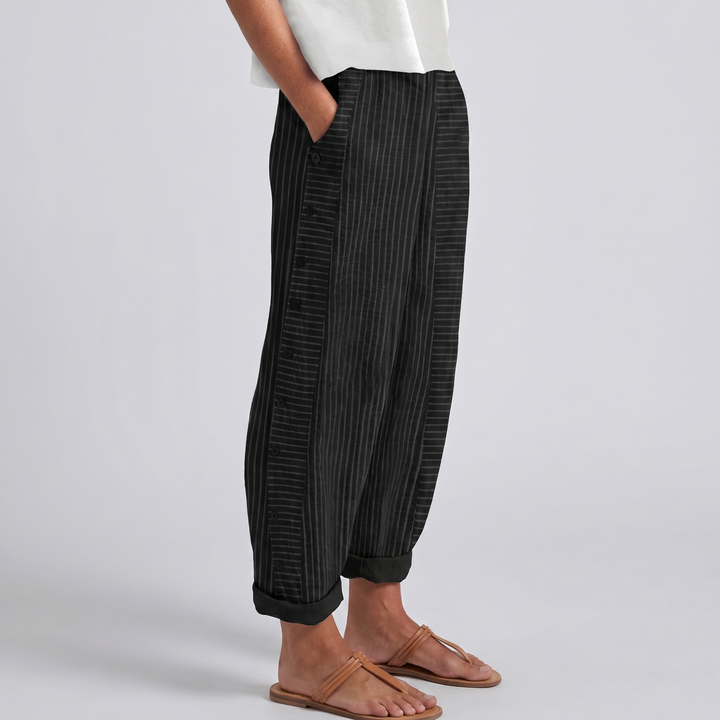 The Isaura Button Trousers